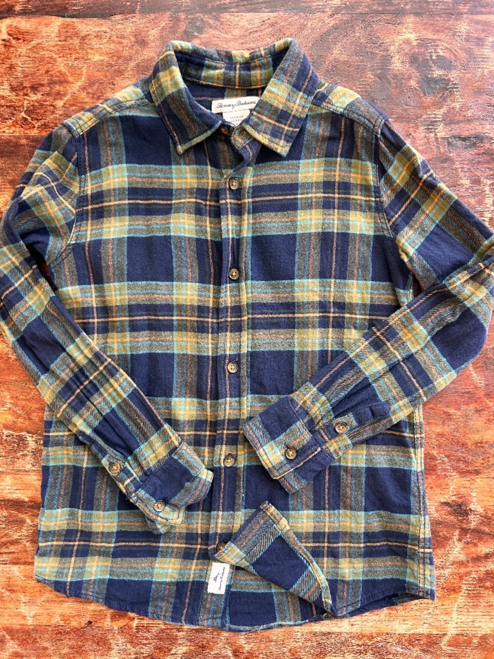 Boys Tommy Bahama Flannel Shirt